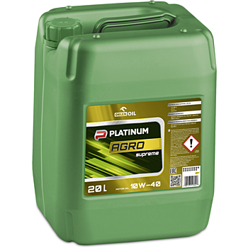 Полусинтетическое моторное масло PLATINUM AGRO SUPREME 10W-40 - 20 л