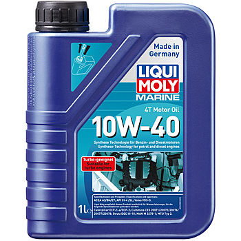 НС-синтетическое моторное масло для лодок Marine 4T Motor Oil 10W-40 - 1 л