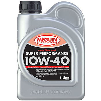 Полусинтетическое моторное масло Megol Motorenoel Super Performance 10W-40 - 1 л