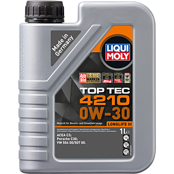 НС-синтетическое моторное масло Top Tec 4210 0W-30 - 1 л