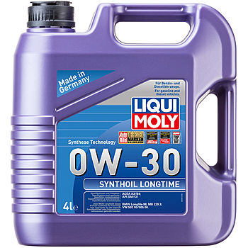 Синтетическое моторное масло Synthoil Longtime 0W-30 - 4 л